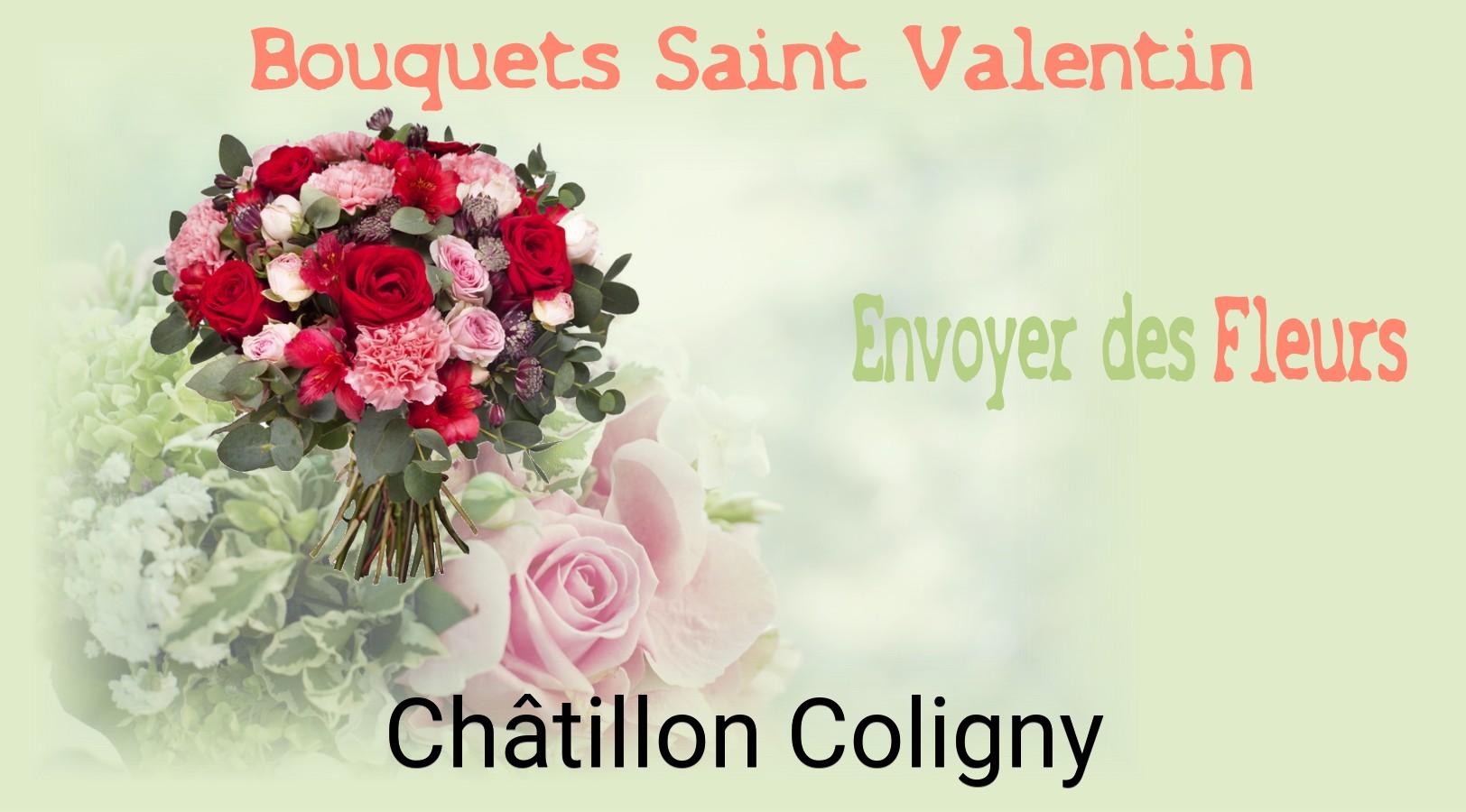 Roses de Saint-Valentin livrées à Châtillon-Coligny